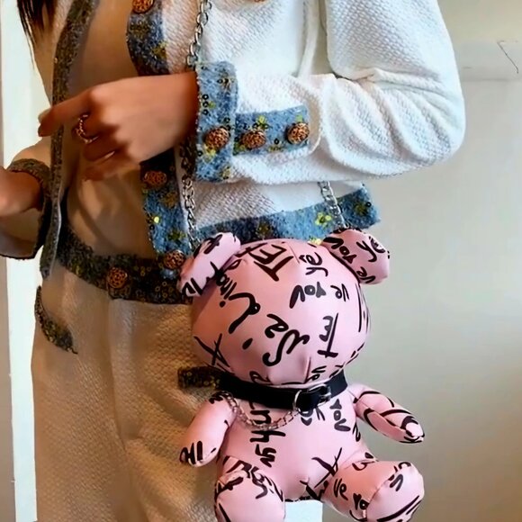 Graffiti Bear Crossbody - Picture 5 of 9